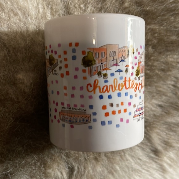 EH Evelyn Henson Charlottesville Virginia UVA University of Virginia Map Mug - Picture 7 of 13